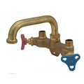 American Imaginations 3H4-in. Laundry Sink Faucet CUPC Brass Above Counter In Brass AI-34919